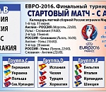Сборная России по футболу сегодня стартует на Euro 2016