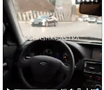 По Астрахани ездила машина "без водителя"