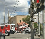 Серьезная авария в Астрахани: столкнулись две иномарки