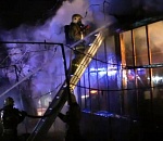 В Астрахани за сутки боевые экипажи МЧС во второй раз среагировали на пожар по повышенному рангу