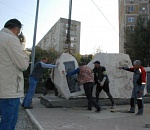 В Астрахани установили памятник воинам, погибшим за пределами Отечества