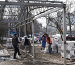 В Астрахани снесли самострой, предназначенный для медицинского центра