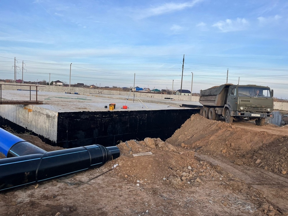 Запуск водопровода в астраханском селе Началово запланирован весной 2023 года