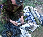 В Астрахани нашли схрон с РПГ-18 «Муха», выстрелом к нему и двумя гранатами (фото)