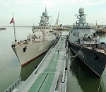 Группировка кораблей Каспийской флотилии завершила учения