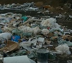 Рядом с новым ковид-госпиталем в Астрахани обнаружили большую свалку строительных отходов