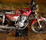 В Астрахани опрокинулся мотоцикл: водитель госпитализирован