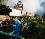 В Астрахани на пожаре сгорела женщина