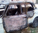 Под Астраханью сгорел еще один грузовик