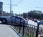 На перекрестке улиц Боевая и Н. Островского серьезная авария