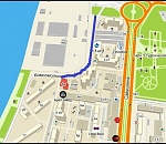 В Астрахани ограничивается автодвижение из-за работ на Комсомольской набережной