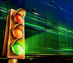 На оживленных астраханских дорогах появились новые светофоры