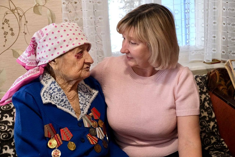 Жительница Астраханской области отметила вековой юбилей