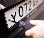 В Астрахани приостановлена выдача номеров на машины