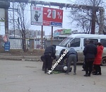 В Астрахани маршрутка сбила пенсионерку