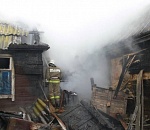 В селе Зензели сгорел дом 