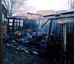 Утром под Астраханью целый час тушили пожар