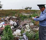 Незаконная свалка под Астраханью «обогатила» почву токсичным цинком