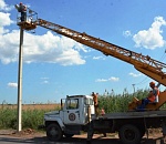 В южный жилой массив Астрахани проводят наружное освещение