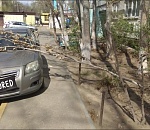 В Астрахани сфотографировали первых "жертв" урагана