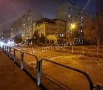 На одной из самых убитых астраханских дорог установили "лежачего полицейского"