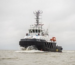 Каспийская флотилия получила новый буксир