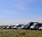 В Астраханской области неизвестные "напали" на сотрудников правоохранительных органов