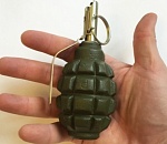 Астраханец нашел у себя дома гранату