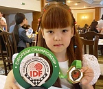 Юная астраханка стала серебряным «классиком» на первенстве Европы по шашкам-64