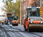 В центре Астрахани близок к завершению ремонт улицы Красного Знамени