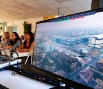 Белорусские библиотекари по телемосту поздравили астраханских коллег с Днем города