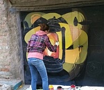 В Астрахани энтузиасты преобразили стену Цоя