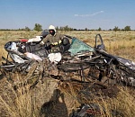 Мужчина и ребенок погибли в аварии на астраханской трассе