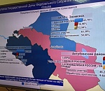 Леонид Огуль лидирует в Черноярском и Володарском районах 