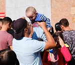 Еще 100 мобилизованных астраханцев отправились на боевое слаживание