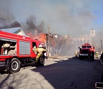 Жителям Ленинского района, пострадавшим от пожара, оказывают помощь