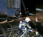 В Астрахани сгорел мебельный цех