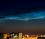 В Астрахани начинается сезон серебристых облаков