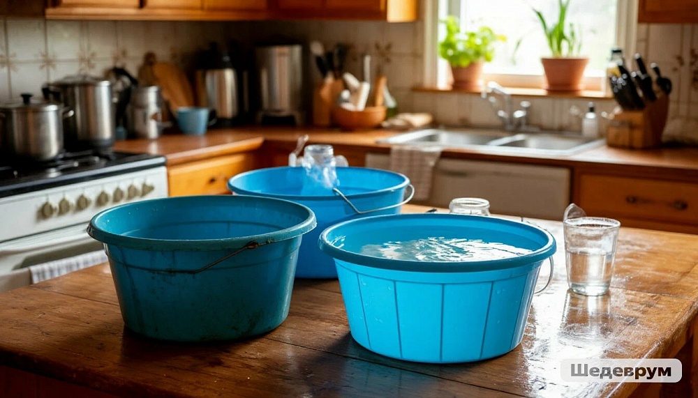 Стал известен график отключения воды во всех районах Астрахани