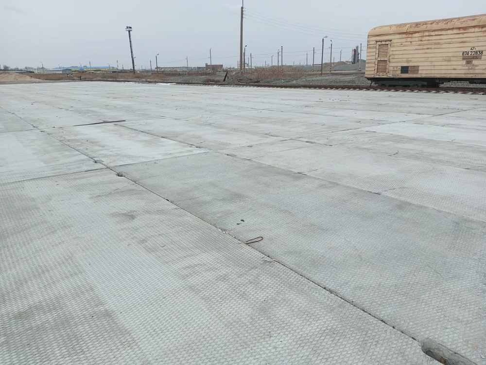 Завершилась модернизация контейнерной площадки на грузовом терминале Кутум в Астрахани