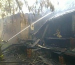 За сутки в Астрахани сгорели два дома из-за неосторожности жильцов