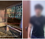 Вандала, разгромившего новую остановку в Астрахани, задержали