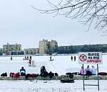 Фото дня: смелые астраханские хоккеисты