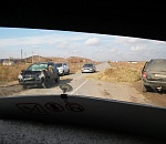 Сено и внедорожник. И такое может случиться