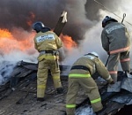 В День Знаний под Астраханью из-за халатности сгорела хозпостройка