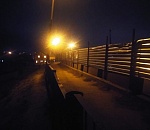 Тротуар и забор: Милицейский мост готов встречать пешеходов