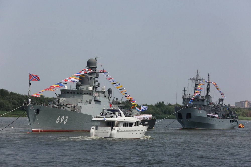 В Астрахани в День ВМФ пройдёт парад кораблей