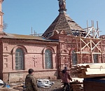 Под Астраханью восстанавливают вековой храм святителя Николая Чудотворца