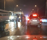 Пробка высшего балла образовалась на Новом мосту в Астрахани