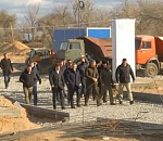 Замминистра обороны РФ Тимур Иванов проинспектировал строительство ковидных госпиталей в Астраханской области